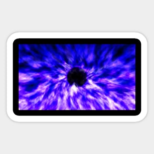 Supernova - Blue-Purple Sticker